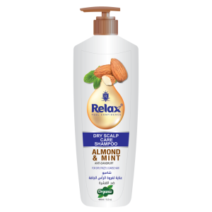 relax shampoo 400ml almond & honey – nourishing & smooth hair formula