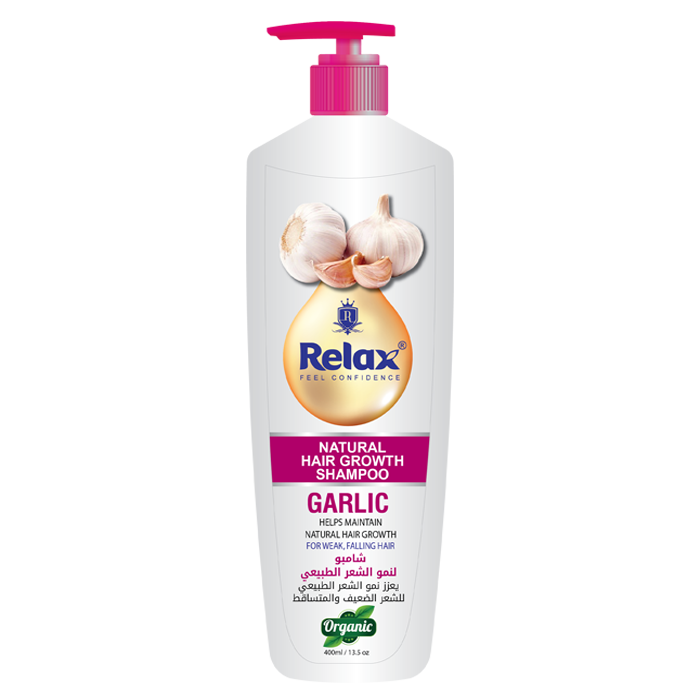 relax shampoo 400ml almond & honey – nourishing & smooth hair formula