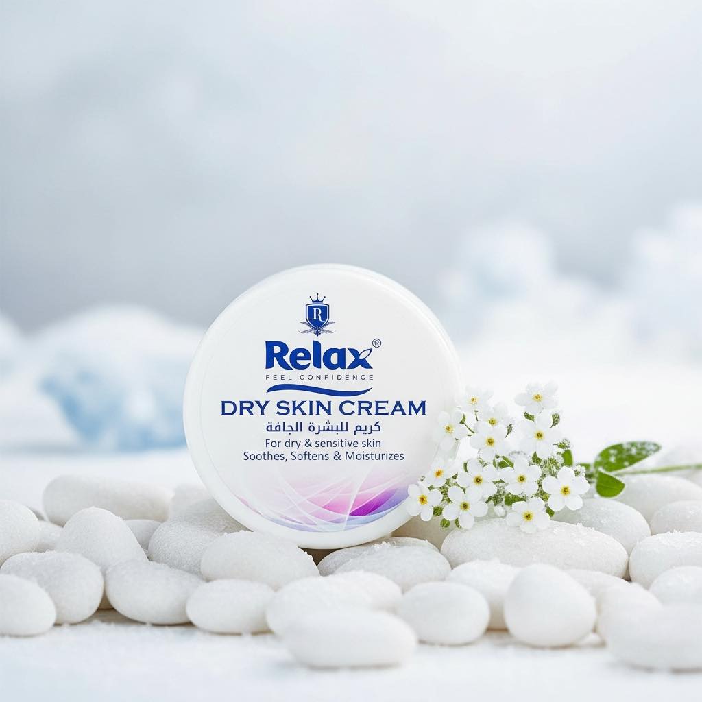 relax cream 250gm ( dry skin ) new