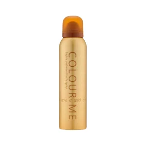 colour me body spray 150ml ( gold femme )