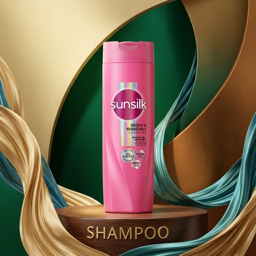 SUN SILK SHAMPOO SMOOTH & MANAGEABLE 160 ML