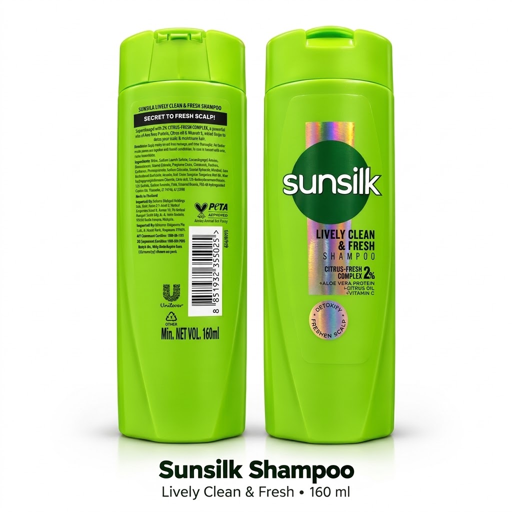 Sun silk Shampoo 160Ml Green