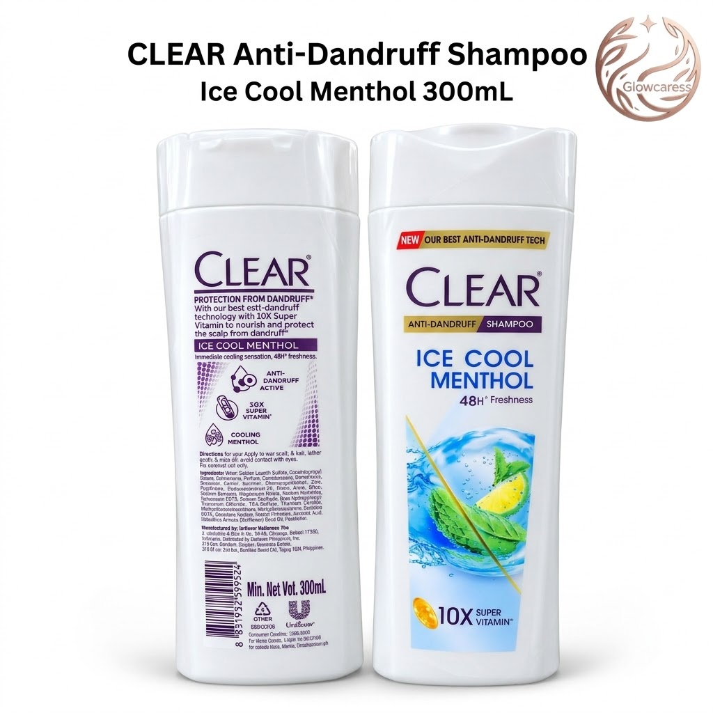 CLEAR Ice Cool Menthol Anti-Dandruff Shampoo 300ml