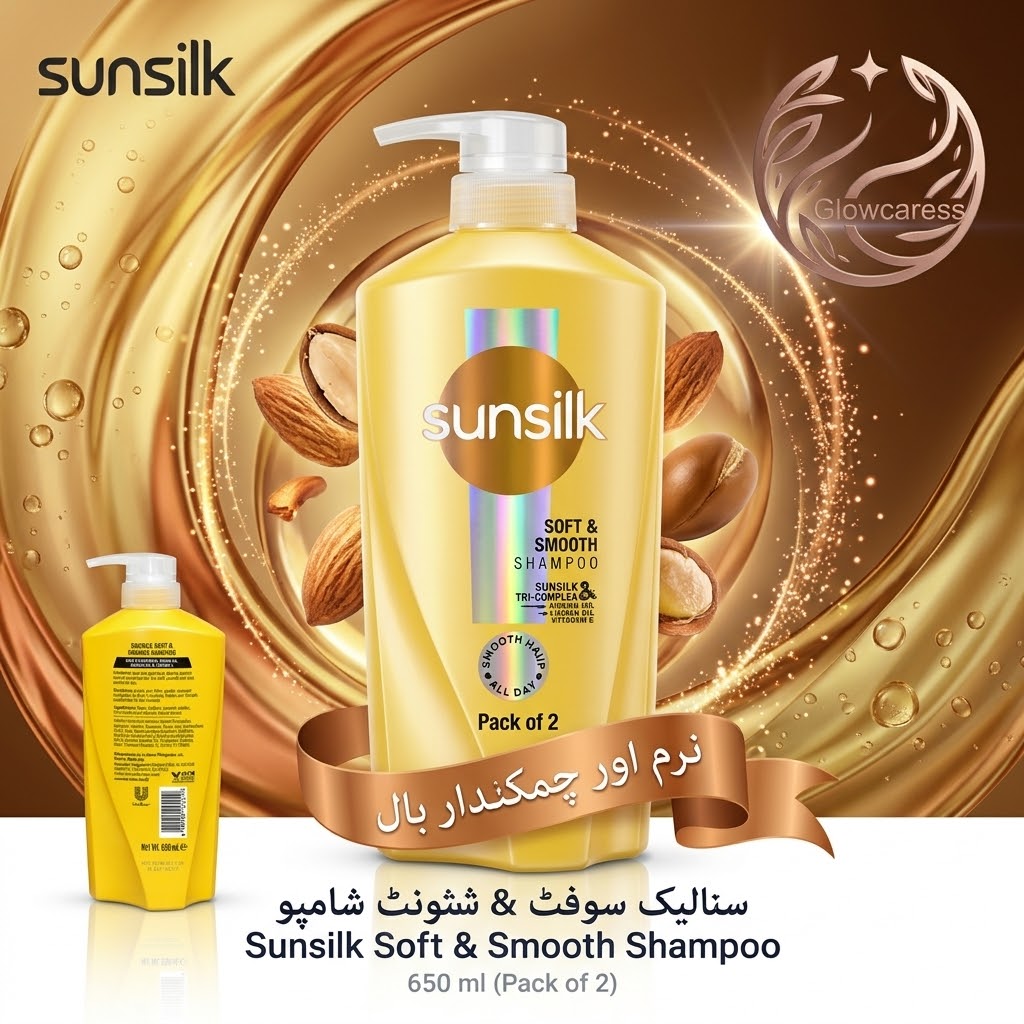 Sunsilk Soft Smooth Shampoo 650ml