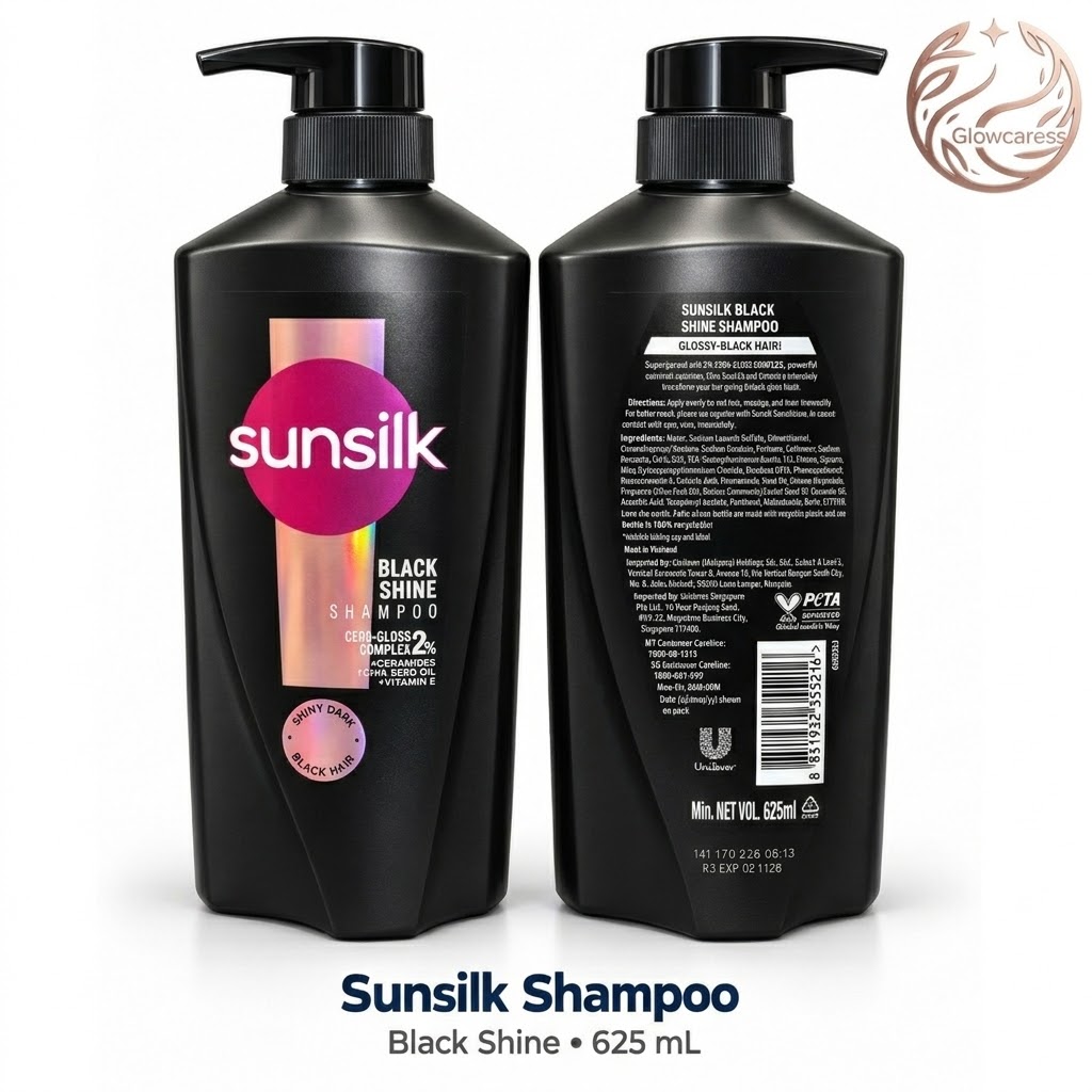 sunsilk shampoo black shine 650ml