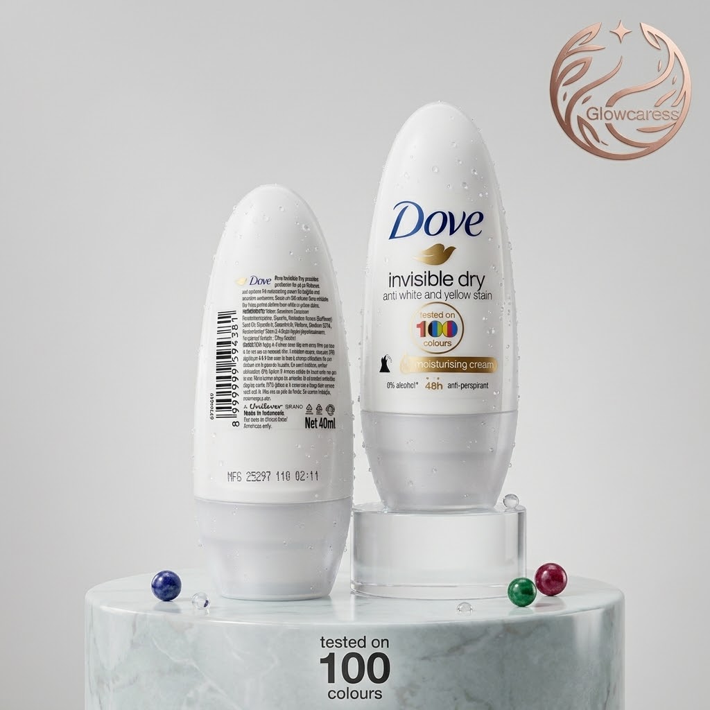 Dove Roll On Invisible Dry Anti White & Yellow Stain  50ml