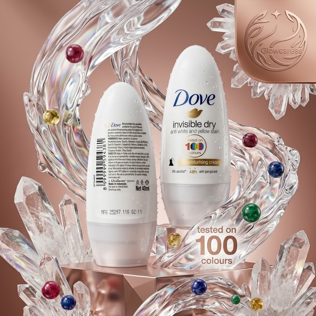 Dove Roll On Invisible Dry Anti White & Yellow Stain  50ml