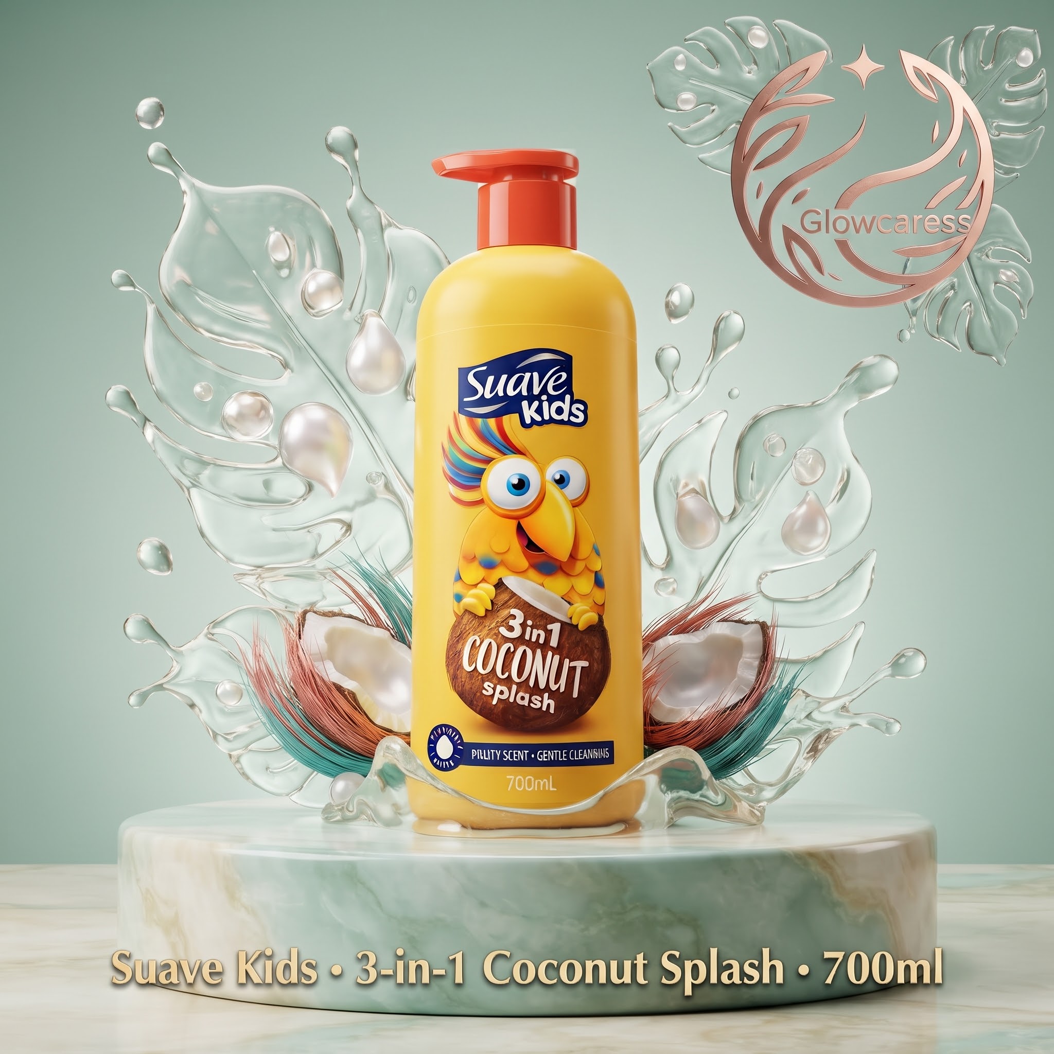 New Suave coconut 3in1 Splash Shampoo 700ml