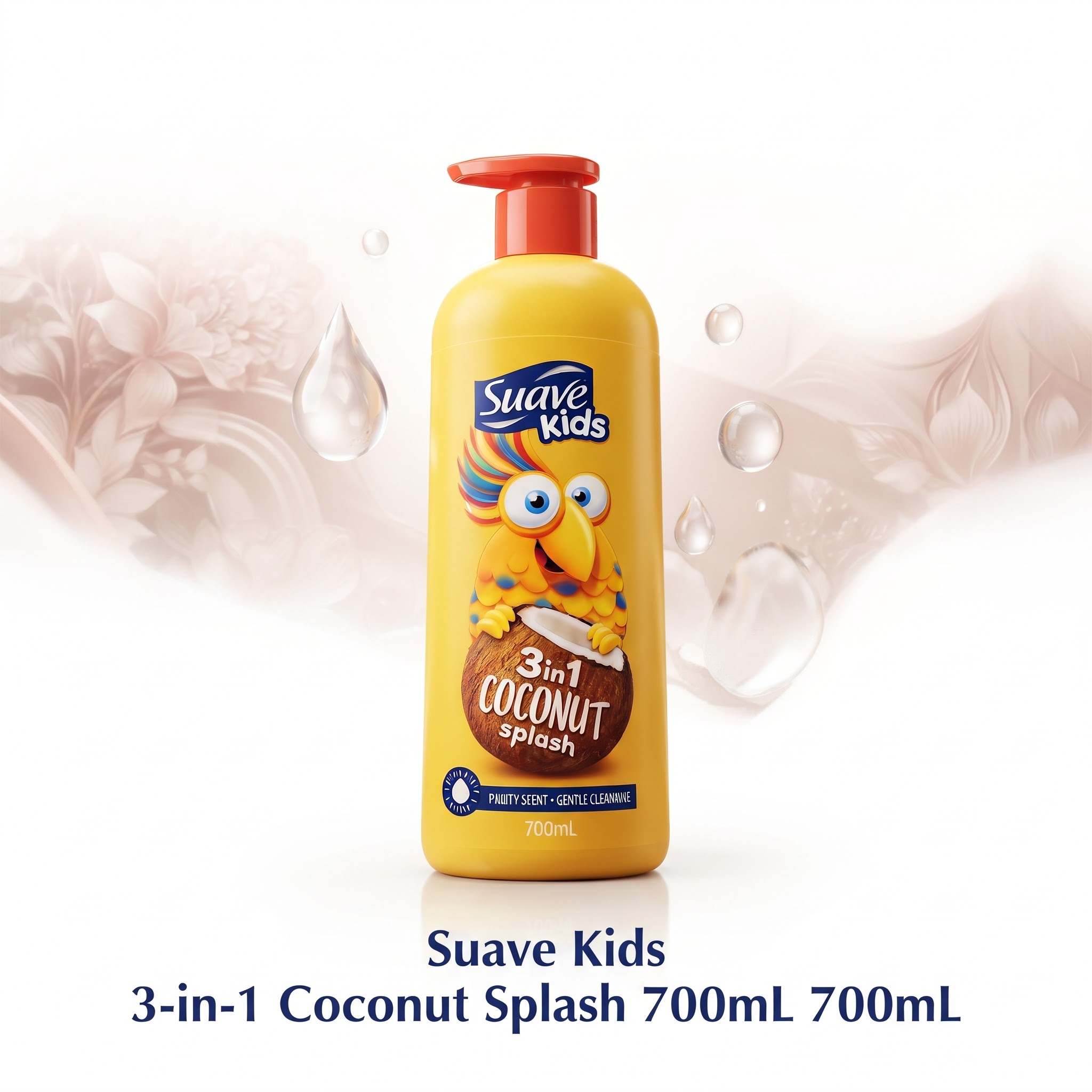New Suave coconut 3in1 Splash Shampoo 700ml