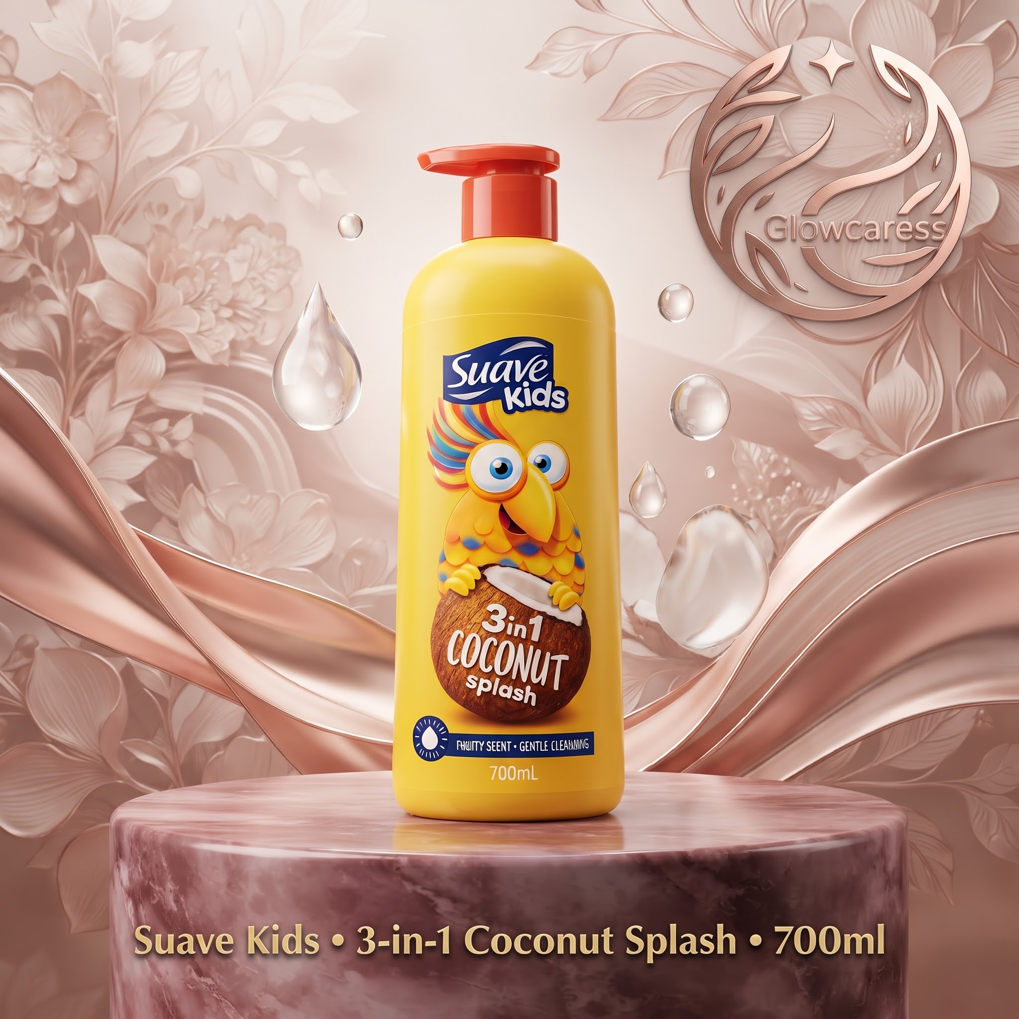 New Suave coconut 3in1 Splash Shampoo 700ml
