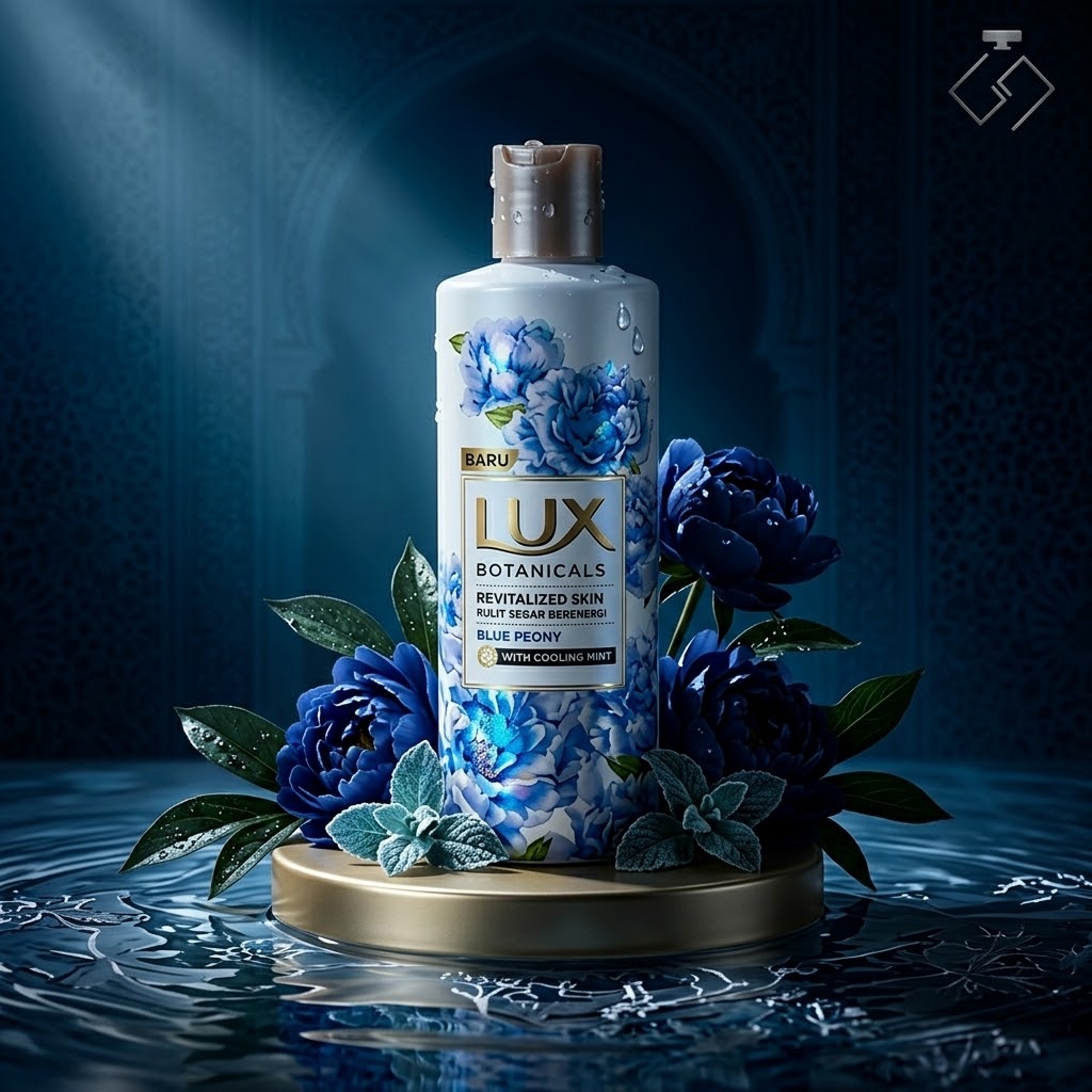 LUX BODY WASH BOTANICAL S REVITALISED SKIN  BLUE PEONY 250ML