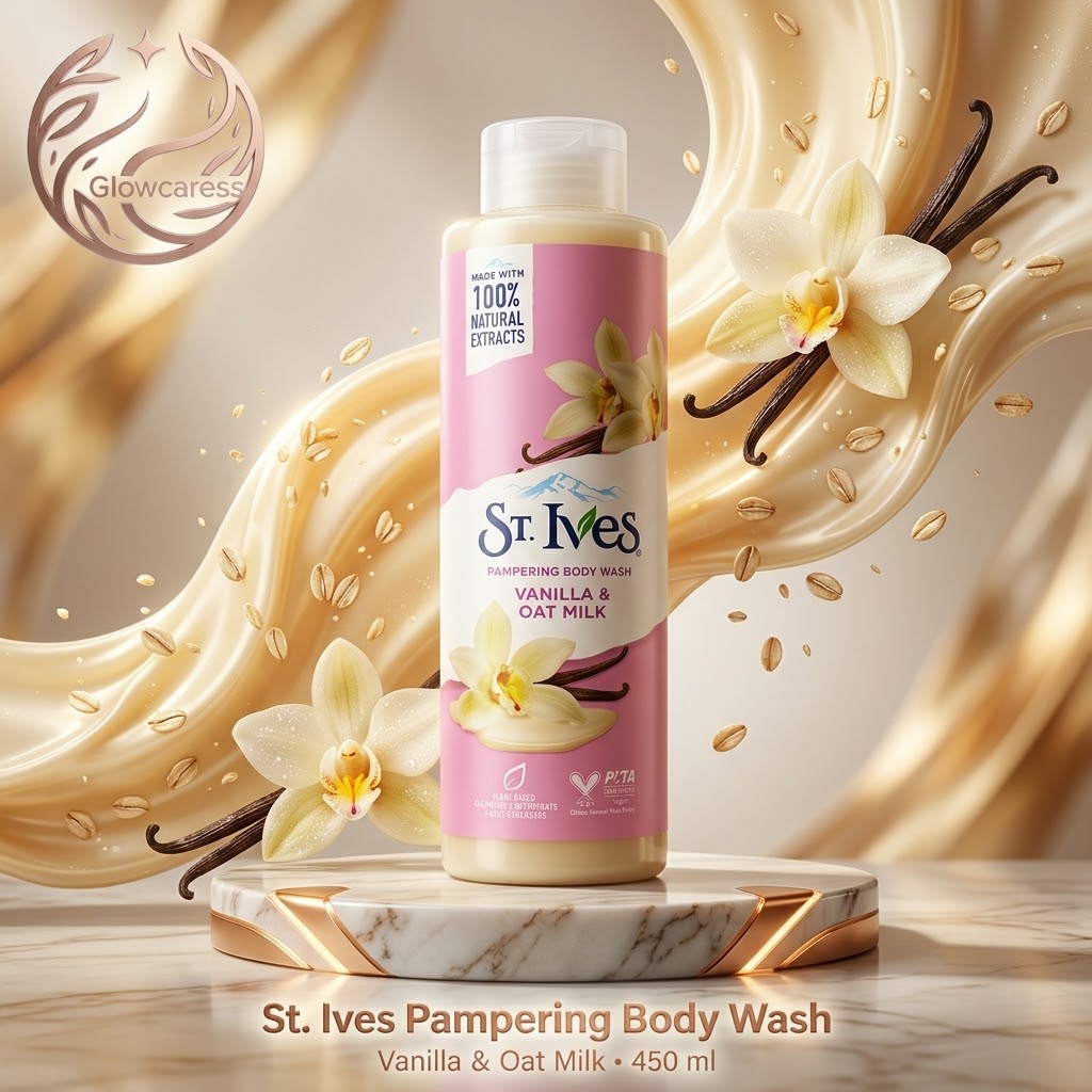 ST IVES Vanilla & OAT Milk Body Wash 450ml